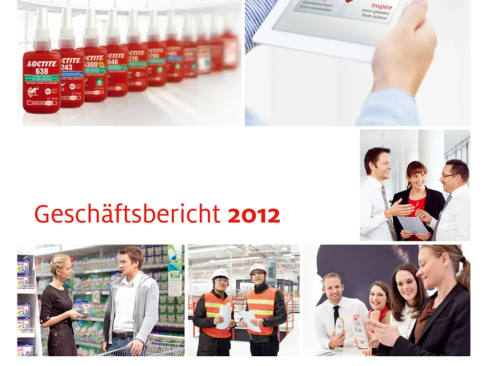 Titelbild: Geschäftsbericht 2012
