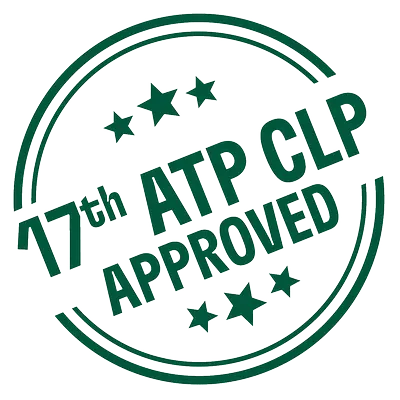 Logo: 17th ATP CLP approved