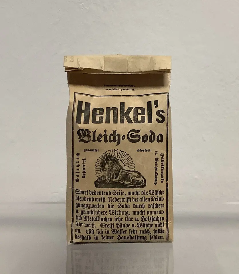헨켈의 ‘헨켈 표백 소다(Henkel’s Bleich-Soda)’ 제품 포장.