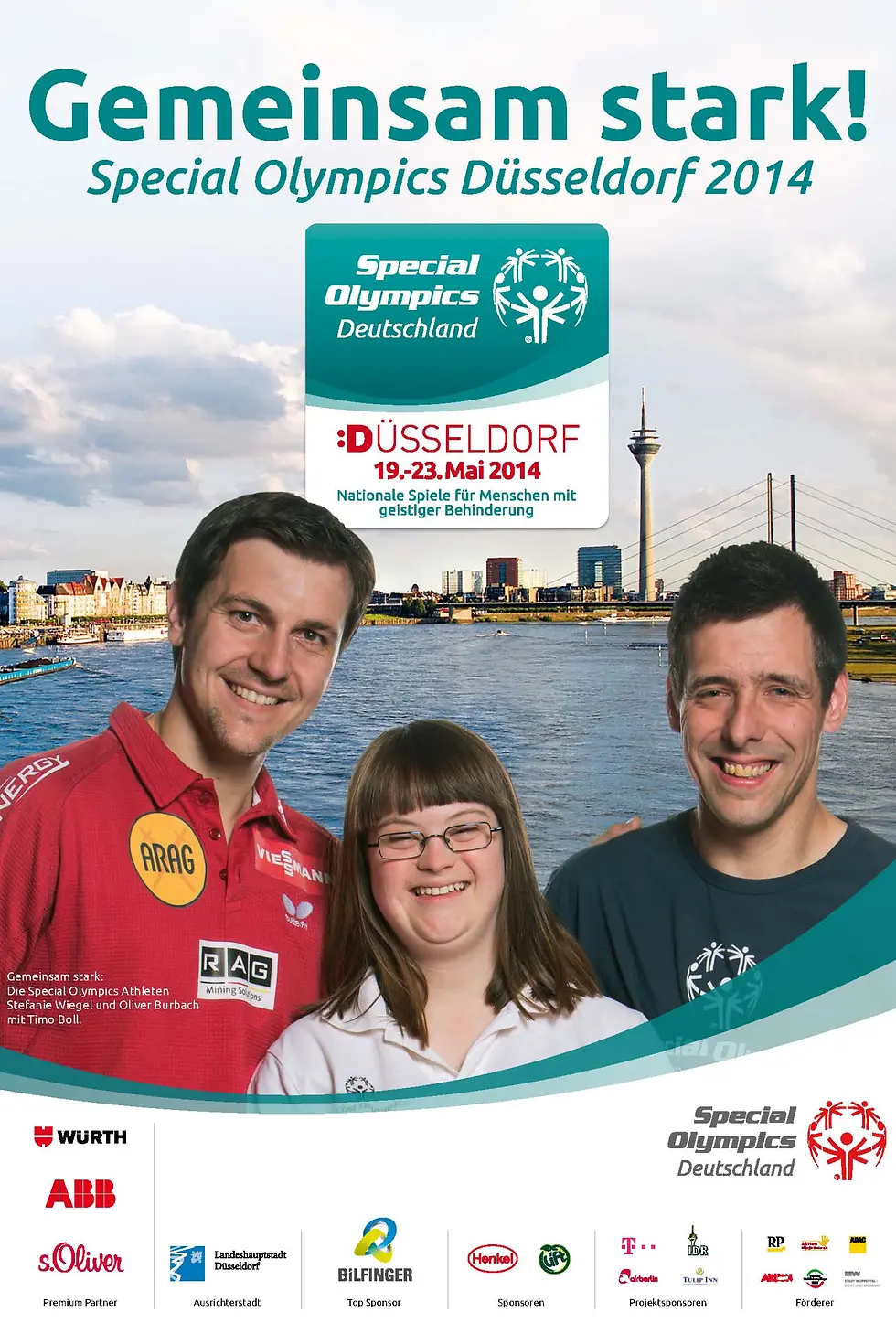 Henkel wird Sponsor der Special Olympics Düsseldorf 2014