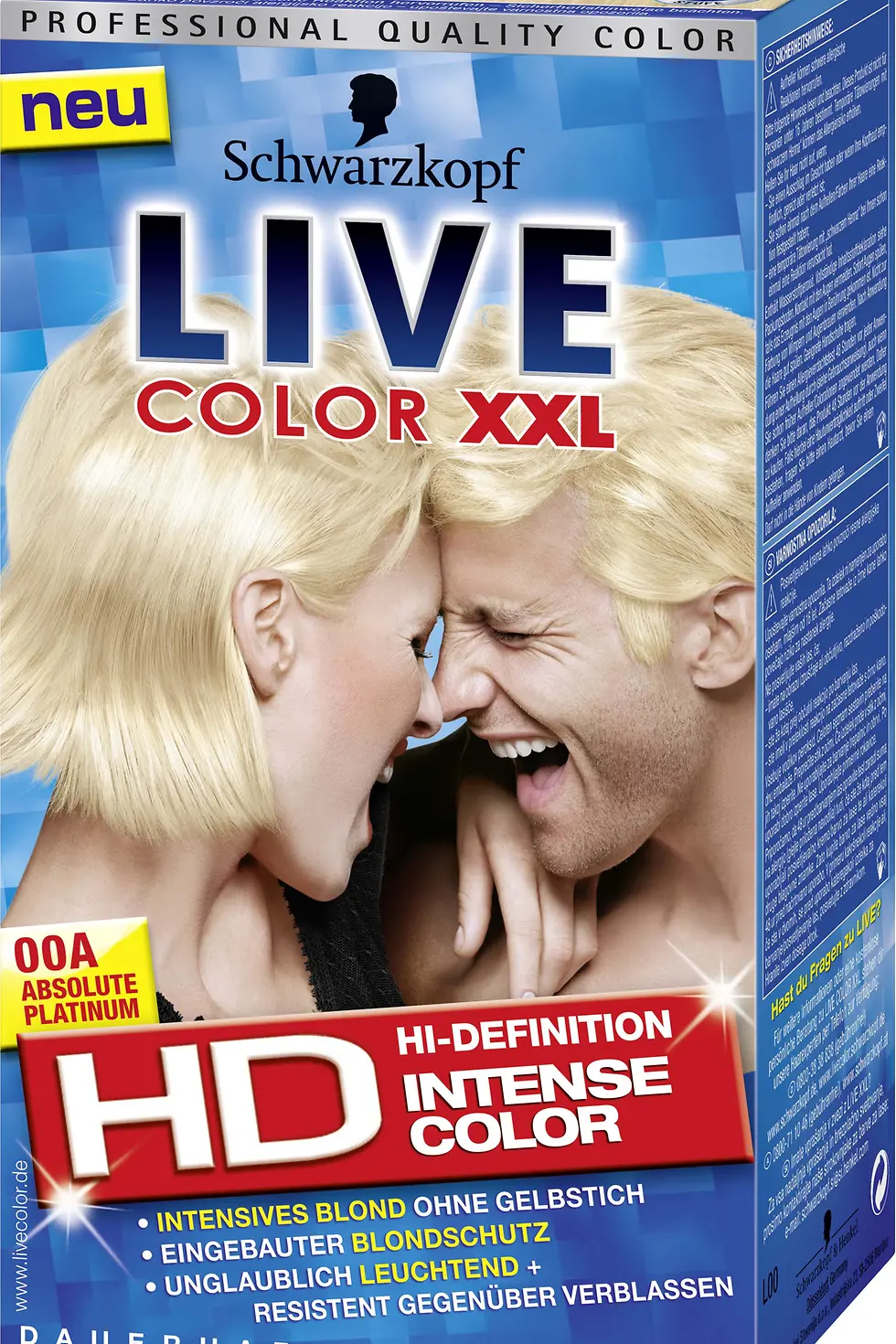 Live Color XXL HD 00 Absolute Platinum