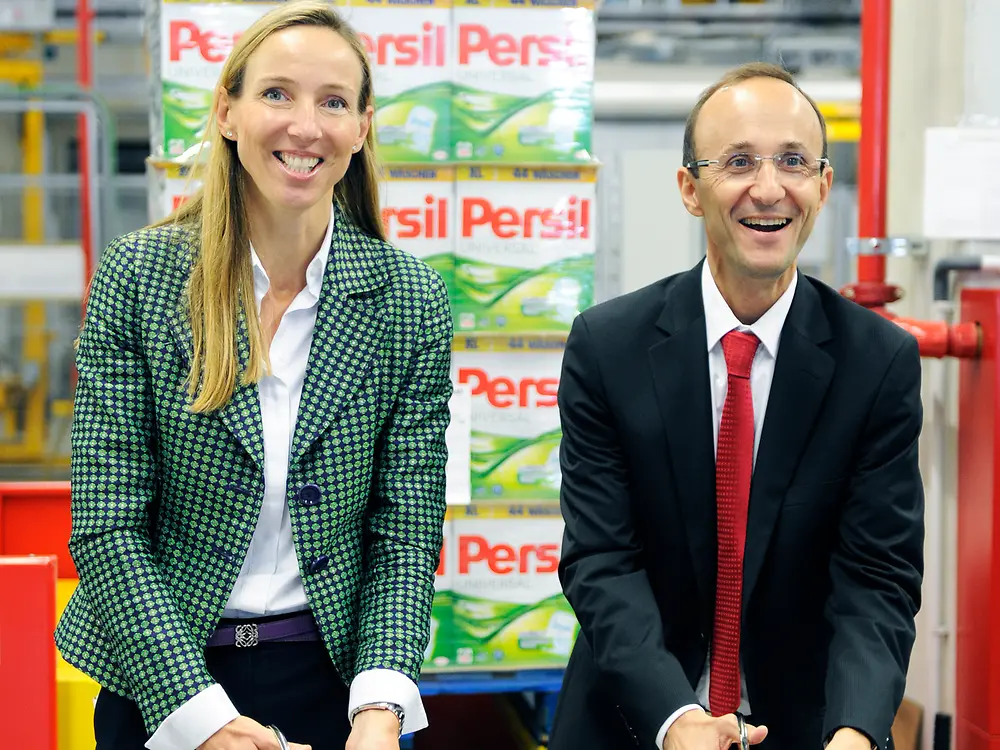 Dr. Simone Bagel-Trah and Bruno Piacenza