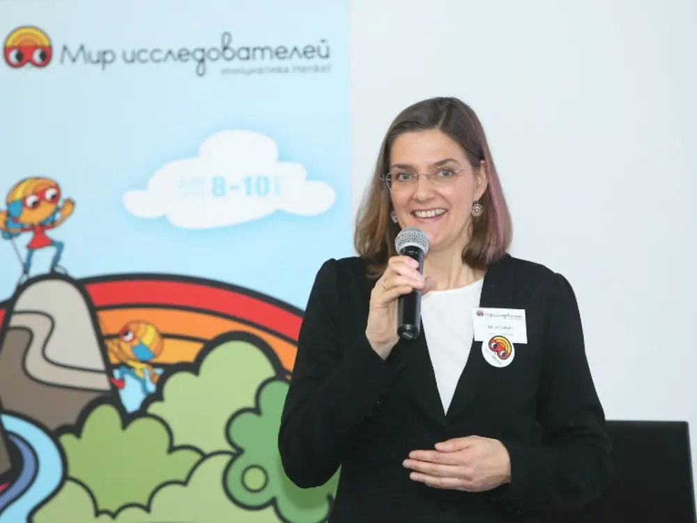 Ute Krupp, Head of Henkel initiative Forscherwelt in Germany.