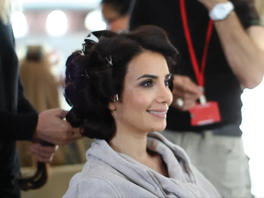 Impressions of the video shoot with Songül Öden for Schwarzkopf Palette in Turkey