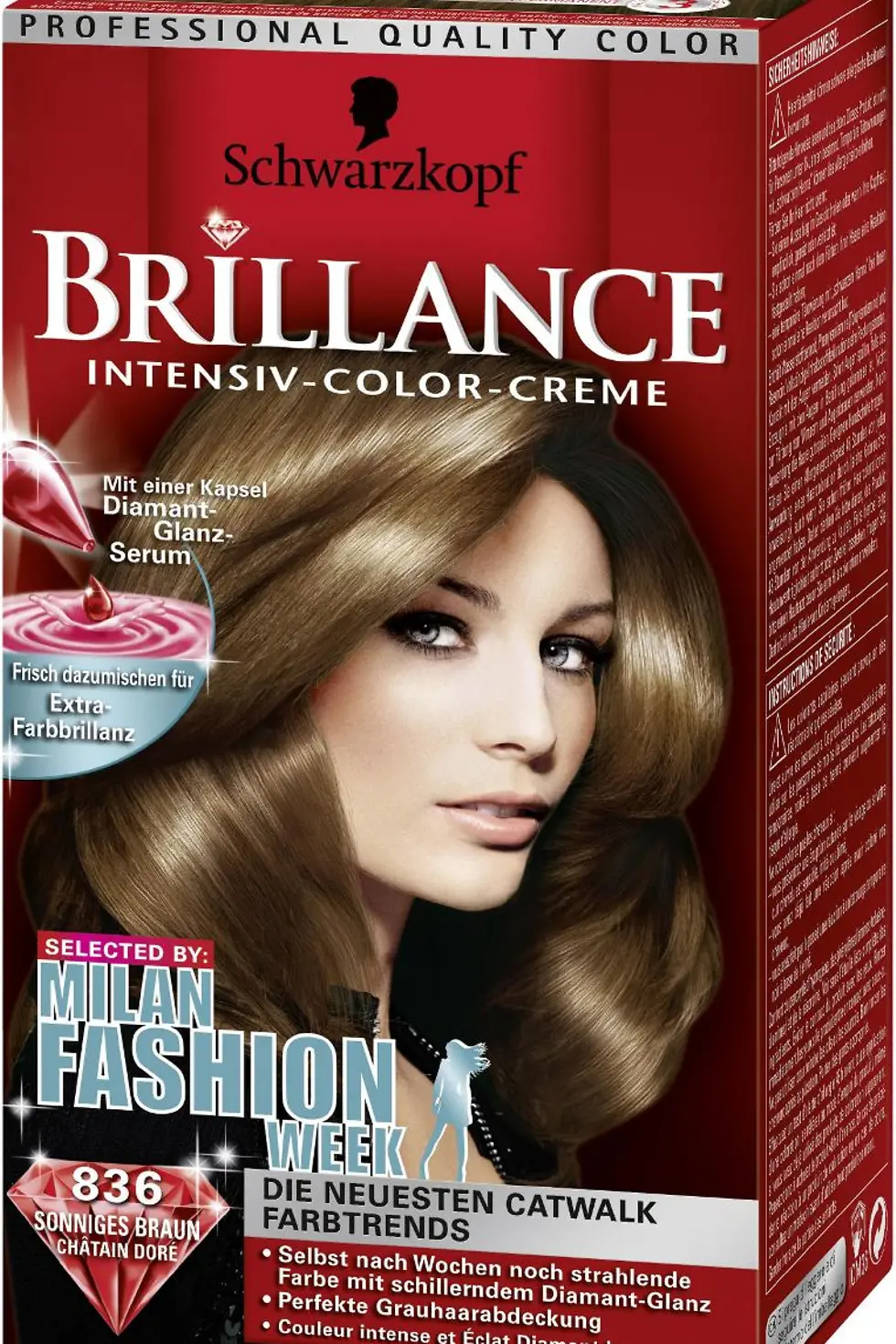 Brillance Milan Fashion Collection 836 Sonniges Braun