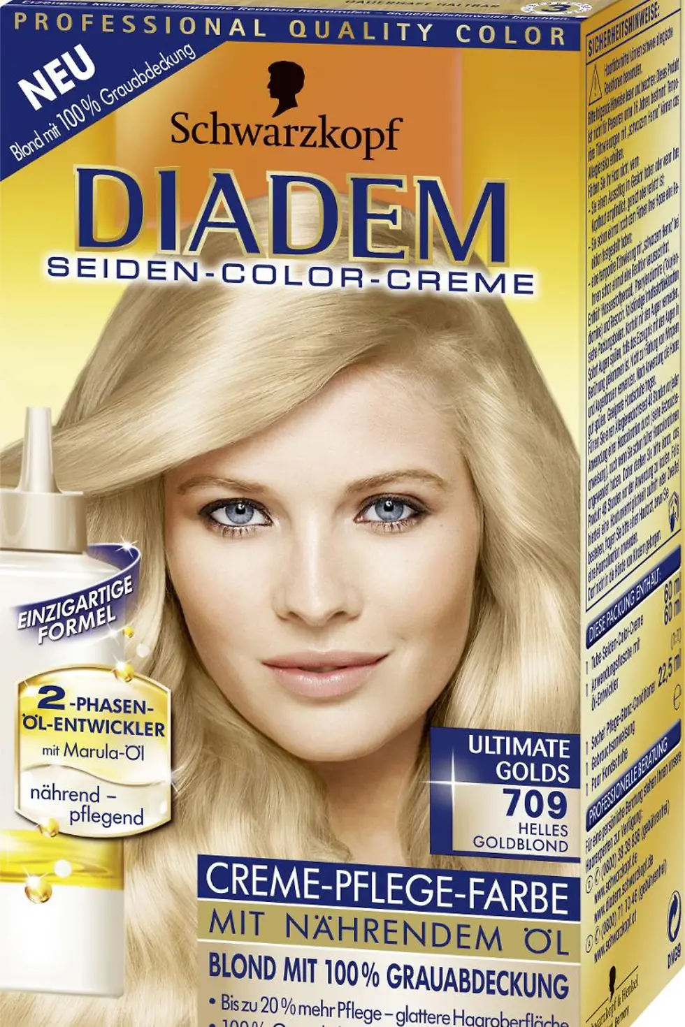 Diadem Ultimate Golds 709 Helles Goldblond
