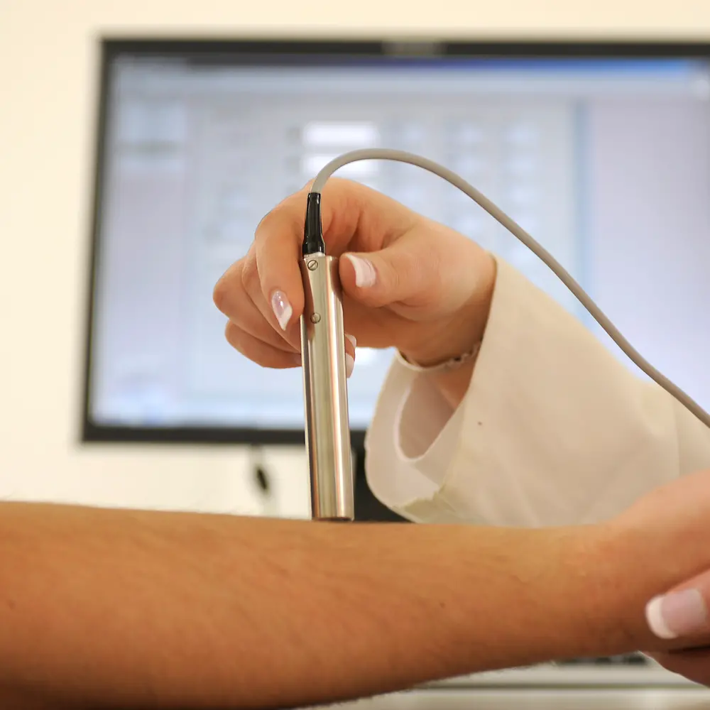 피부 수분 측정